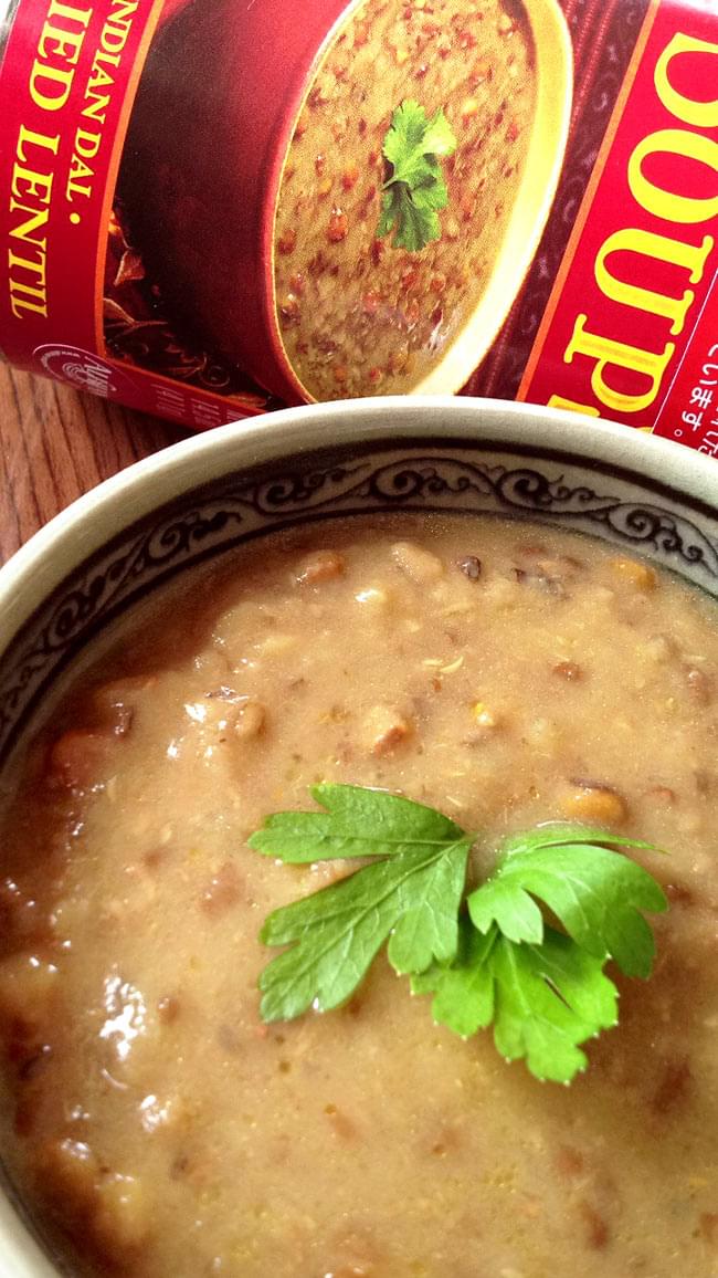 インディアン ダル レンティル スープ 缶詰 - Curried Lentil Soup 【Amy’s Kitchen】 2 - 美味しいです。ご飯にパンに、チャパティに本当に美味しいです。手抜きなしで、本当に丁寧に作られている味です。一度、お味見いかがですか?