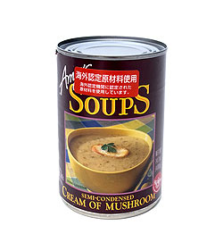 マッシュルームクリームスープ 缶詰 - Cream of Mushroom Soup 【Aｍｙ’s Kitchen】(ID-SPC-432)