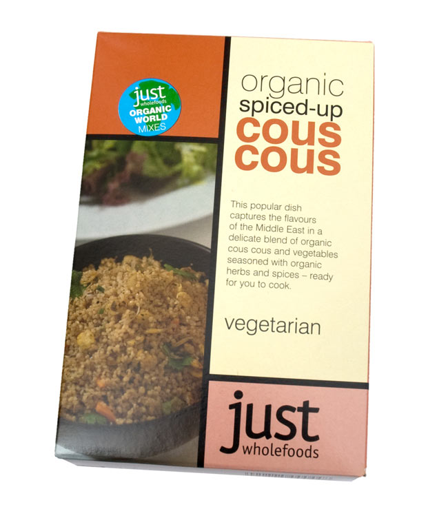【オーガニック】クスクス ミックス - Organic Cous Cous 【Just Wholefoods】の写真