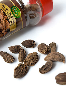 ブラウンカルダモン ホール ボトル入り Brown Cardamom Whole  - サブ2