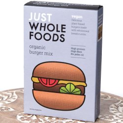 【6個セット】【オーガニック】ベジタリアンバーガーミックス 125g 【Just Wholefoods】の写真