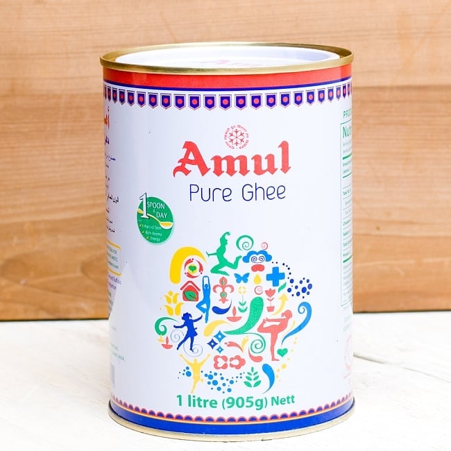 ランキング 2位:ギー ピュア 1000ml 大サイズ - Pure Ghee 【Amul】