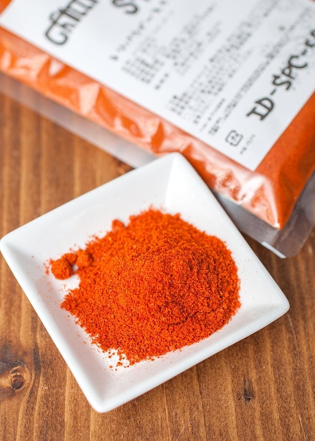 チリパウダー スタンダード- Chilli Powder 【200g 袋入】の写真1枚目です。鮮やかな赤の唐辛子。チリ,唐辛子,スパイス,香辛料