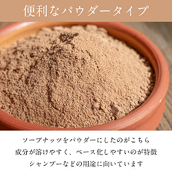 ソープナッツ　パウダー　木の実せっけん　Aritha Powder [250g] - サブ5