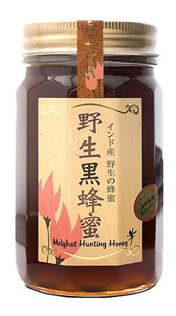 インド産 野生黒蜂蜜  【500g】【シタァール】(ID-SPC-596)