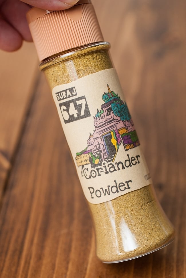 コリアンダーパウダー Coriander Powder 【40g ボトル】 3 - 使いやすいパッケージ入り！