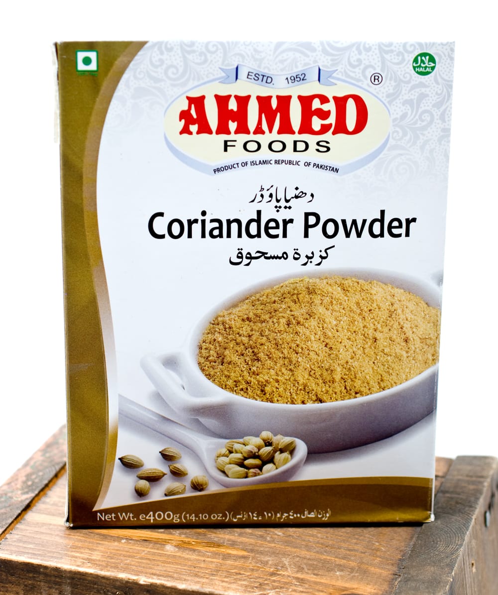 コリアンダー パウダー 400g 箱入り Coriander Powder Ahmed の通販 Tirakita Com