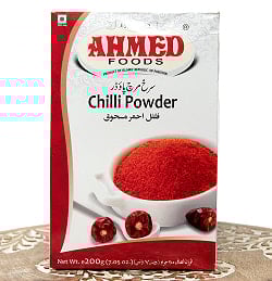 チリパウダー 200g 箱入り - Chilli Powder 【AHMED】の商品写真