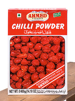 チリパウダー 400g 箱入り - Chilli Powder 【AHMED】(ID-SPC-723)
