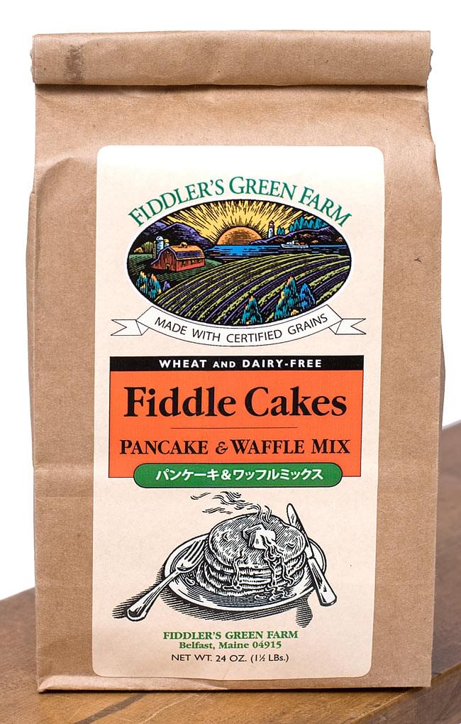 パンケーキ & ワッフル ミックス - Fiddle Cakes 【FIDDLERs GREEN FARM】の写真