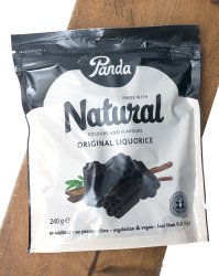 ナチュラル リコリス グミ - オリジナル リコリス味  【Panda】の商品写真