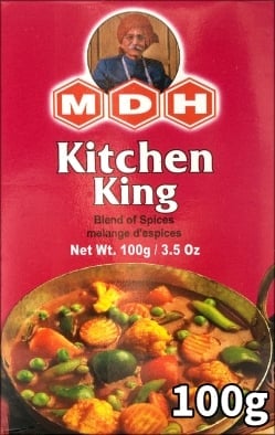 キッチンキング  スパイス ミックス - 100ｇ 小サイズ 【MDH】(ID-SPC-77)