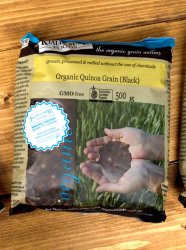 キヌア 黒 オーガニック 500g 【KIALLA】の商品写真
