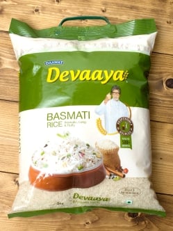 バスマティライス 5Kg - Devaaya Basmati Rice 【DAAWAT】(ID-SPC-801)