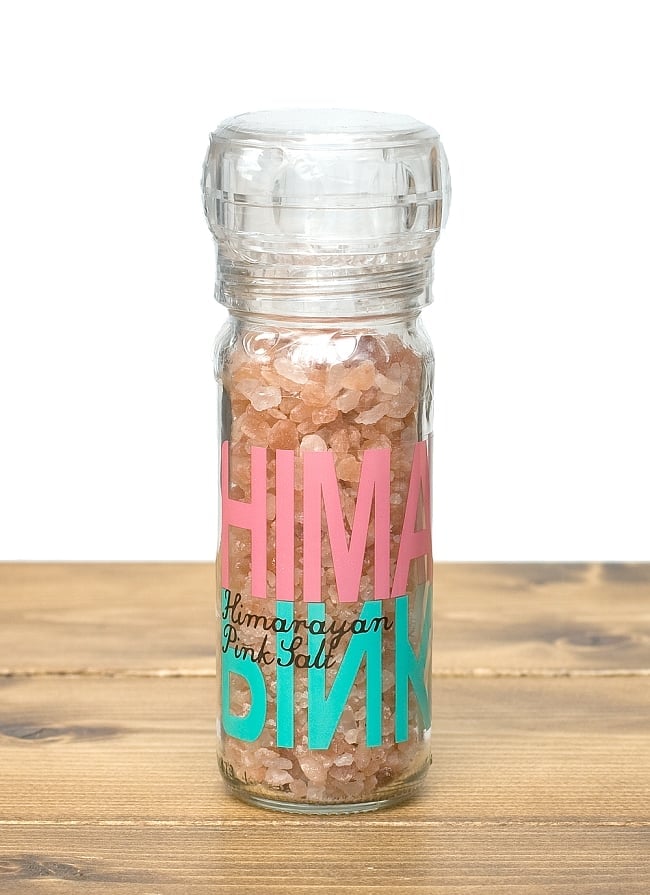 ミル付きスパイス - ヒマラヤ ピンク ソルト Himarayan Pink Salt 【Spices Up】の写真岩塩,塩,ピンクソルト,ミル付スパイス