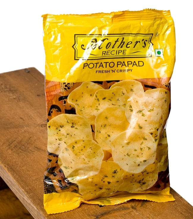 じゃがいものパパド - POTATO PAPAD  75g[Mother] 2 - パッケージ写真です