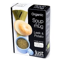 リーキ＆ポテト  インスタントスープ　Soup in a Mug Leek & Potato  【Just Wholefoods】の商品写真