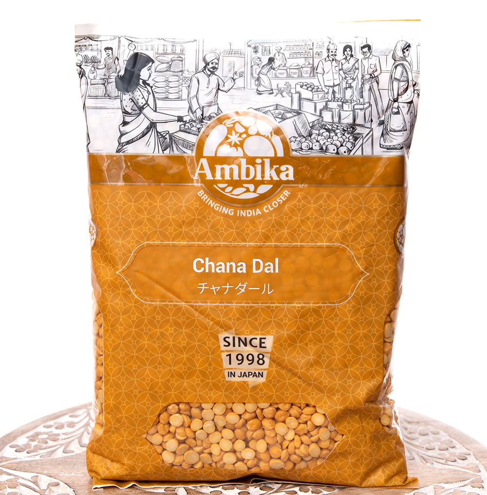 Dal【1kgパック】　Chana　ひよこ豆（皮なし）　の通販