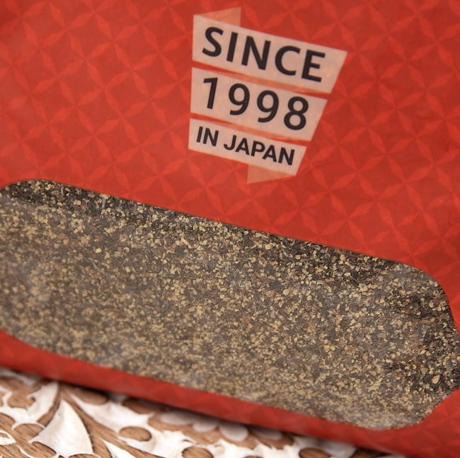 ブラックペッパー -Black Pepper Corsa 【500g 袋入り】 4 - 実際にお送りする商品をアップにしました