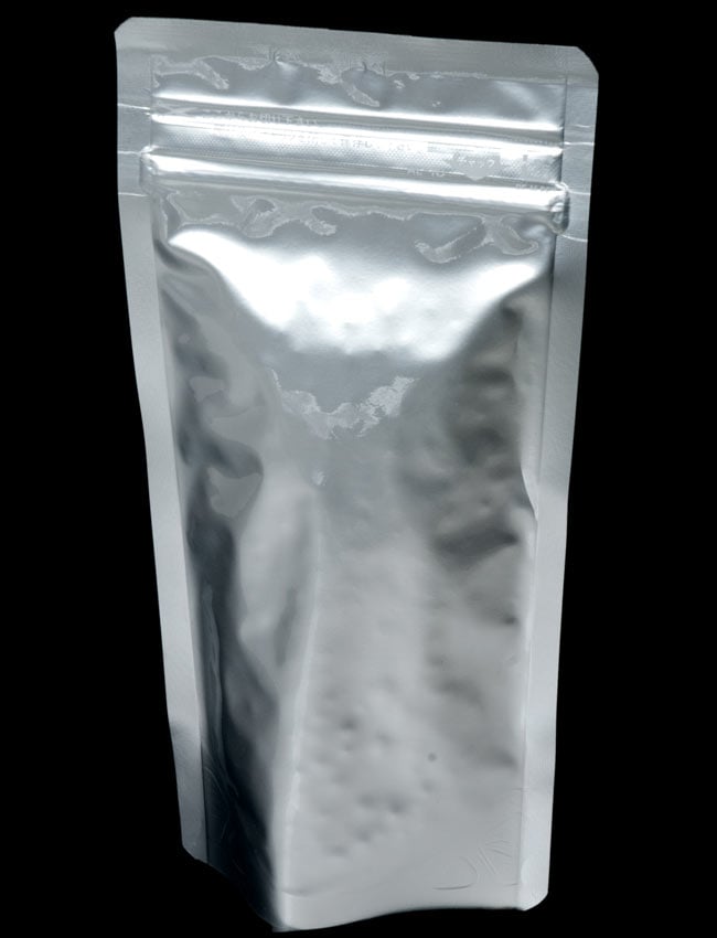 ネパールのヒマラヤ コーヒー - 100g【生豆】 4 - このような日光を通さないパックに入れて発送させて頂きます