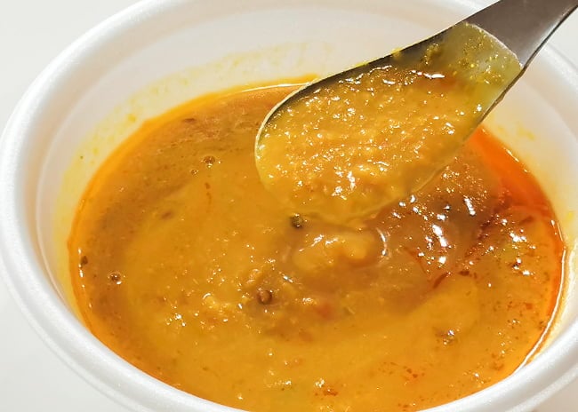 【送料無料・12個セット】Dal Fry - 豆カレー 5 - 実際に中を開けてみました