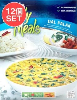 【送料無料・12個セット】ダル パラック - Dal Palak - 豆とほうれん草のカレー 【Gits】の商品写真