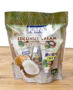 【送料無料・20個セット】ココナッツクリーム 3個パック 65ml×3個入 【Kara】 - サブ2