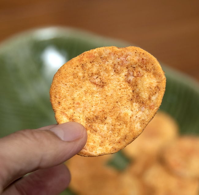 【送料無料・15個セット】インドのお菓子 極厚ポテトチップス - MASALA CHIPS 80g[Hardiram