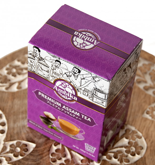 【送料無料・6個セット】チャイ用紅茶 - CTC - プレミアムアッサム紅茶【250g】 5 - パッケージ写真です