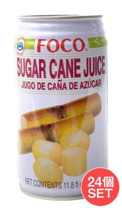 【ケース販売・24個セット】サトウキビジュース（甘庶汁）　缶 [350ml] 【FOCO】 - メイン
