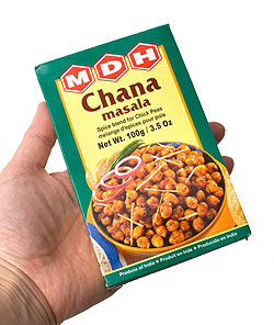 【送料無料・12個セット】チャナマサラ スパイス ミックス - 100ｇ 小サイズ 【MDH】 - サブ5