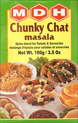 【送料無料・12個セット】チュンキー チャット マサラ  スパイス ミックス - 100g 小サイズ 【MDH】 - サブ4