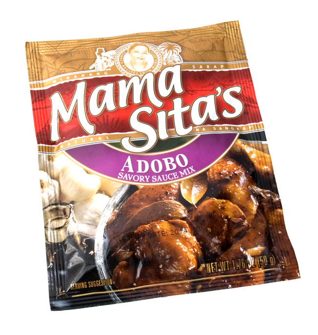 【24個セット】フィリピン料理 アドボの素 - Adobo 【MamaSita’s】 2 - 肉をスパイシーなシーズニングにつけて煮つけたフィリピン料理です。