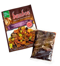 【12個セット】【bamboe】SAMBAL GORENG ATI インドネシア料理 - サンバルゴレンアティの素 - サブ3
