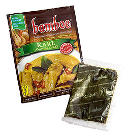 【3個セット】【bamboe】KARE インドネシア料理 - ジャワカレーの素 - サブ3