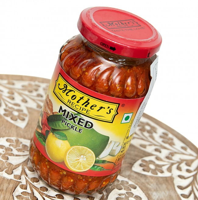 【3個セット】〔300g〕インドのピクルス （アチャール） - ミックス 【Mother】 3 - 斜めから撮影しました