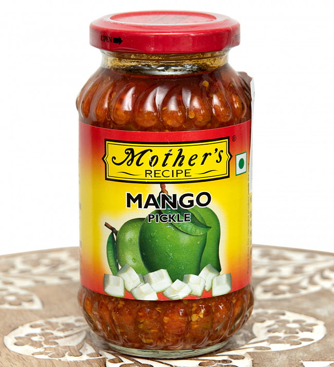 【3個セット】〔300g〕インドのピクルス (アチャール) - マンゴー 【Mother】 2 - マンゴーのアチャールです。