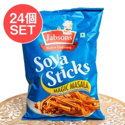 【送料無料・24個セット】ソヤ スティック マジック マサラ 味 - Soya Sticks Magic Masala 180g 【Jobsons】の数割選択写真