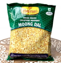 【送料無料・20個セット】インドのお菓子 フライドビーンズ ムングダル - MOONG DAL 150g - サブ2