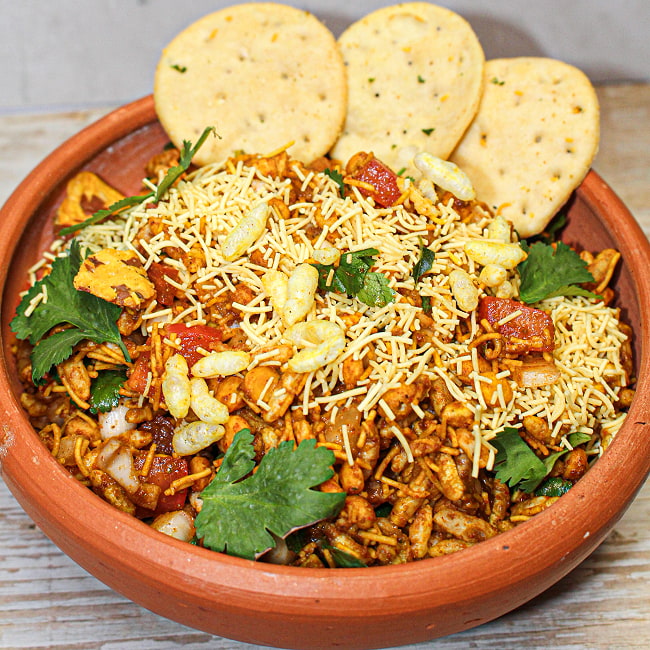 【送料無料・20個セット】インドのお菓子 マサラぽん菓子 ベルプリ - Bhel Puri 5 - 実際にベルプリ作ってみました！