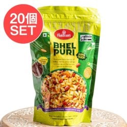 【送料無料・20個セット】インドのお菓子 マサラぽん菓子 ベルプリ - Bhel Puri