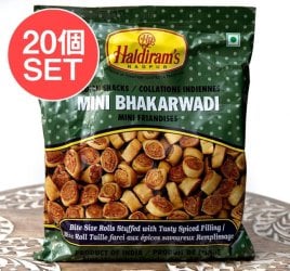 【ケース販売・20個セット】インドのお菓子 Mini Bhakarwadi - ミニバッカルワリ