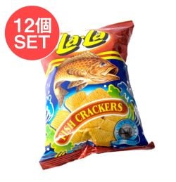【12個セット】フィッシュクラッカー レギュラー味 - Fish Crakers Regular 〔Lala〕 - メイン