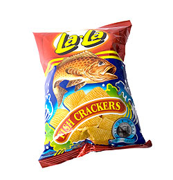 【12個セット】フィッシュクラッカー レギュラー味 - Fish Crakers Regular 〔Lala〕 - サブ2