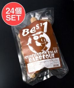 【24個セット】〔低糖質!ロカボスナック〕チチャロン スナック - 豚皮の唐揚げ バーベキュー味 Chicharon Barbeque 〔Best1〕 糖質オフ - メイン