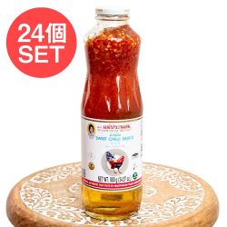 【24個セット】スウィート チリ ソース 瓶 Lサイズ　 [980g]【メーパノム】 - メイン