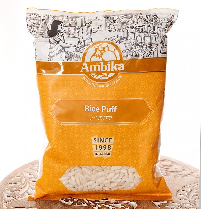 【6個セット】ライス パフ − Rice Puff 【100g 袋入り】 4 - この様なパッケージでお贈りいたします。