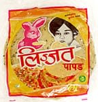 【送料無料・15個セット】【14cm】パパド プンジャビ マサラ Punjabi Masala Papad (lijjat)