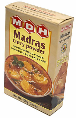 【送料無料・20個セット】マドラスカレー パウダー  スパイス ミックス - 100g 小サイズ 【MDH】　 - サブ4