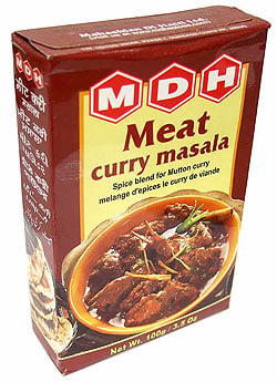 【6個セット】ミートカレーマサラ　 スパイス ミックス - 100ｇ 小サイズ 【MDH】 - サブ4